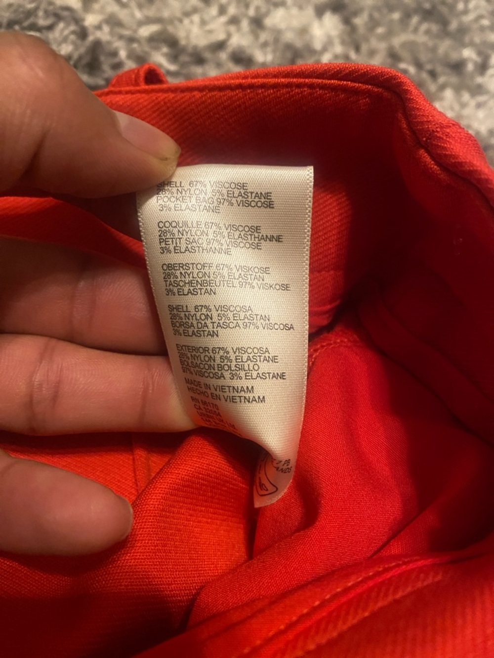 Free people Bette Super Slim Capris Red - Picture 8 of 12